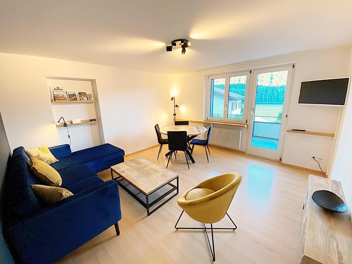 70M2 Mit Seeblick, Balkon, Serlas, Parkplatz - S11,1 سانت موريتز المظهر الخارجي الصورة