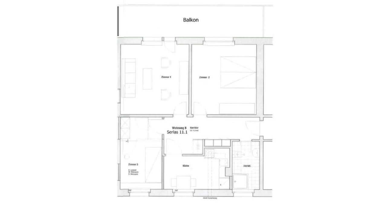 70M2 Mit Seeblick, Balkon, Serlas, Parkplatz - S11,1 سانت موريتز المظهر الخارجي الصورة